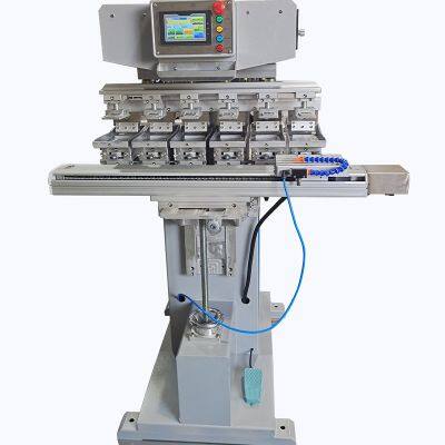 Meichao Six Colors Semi-automatic Shuttle Pad Printing Machine photo-2