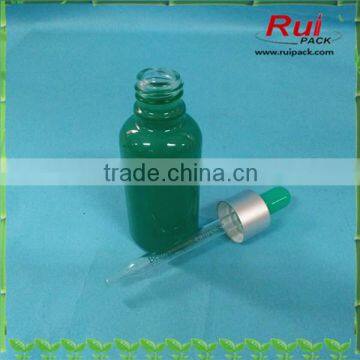 Cosmetic colored glass dropper bottle,30ml.Glass e-liquid/e-juice/e-cigarette dropper bottle