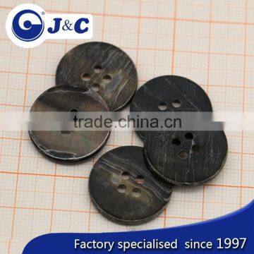 Bespoke Raw Black Lip Shell Button for Coat photo-3