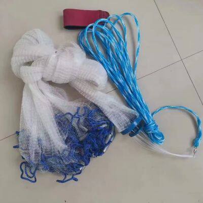 Custom Hand Drawstring Casting Easy Throwing Fishing Net