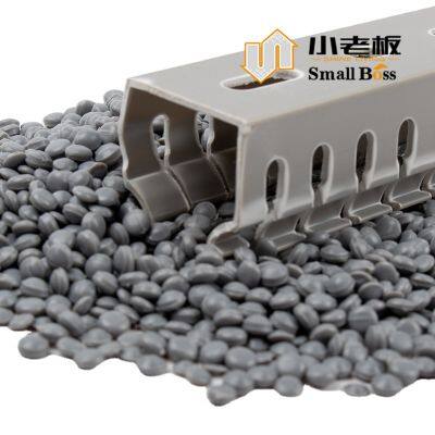 UPVC PVC Compounds  Modified PVC Granules for Plastic Channels Extrusion Pipe