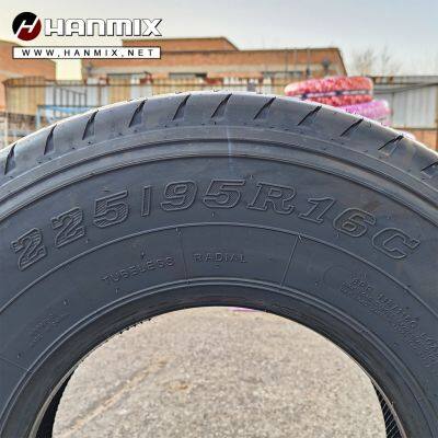 Hanmix Wholesale Radial Durable LTR Tyres 225/95R16C 245/85R16 Light Truck Commercial Car Sand Tires