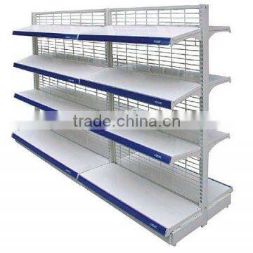 good quality double-sided display shelving