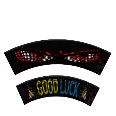 K18 Factory Wholesale New Condition APP Controlled RGB OLED Flexible Display Sign Board for Cars 1-Year Other Car Light