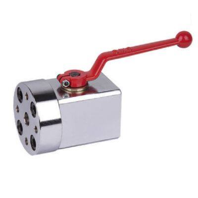 Вентиль шаровой высокого давления ручной для судов, соответствующий стандарту CB/T3191, из литого стали, для системы судового топливного масла и воды