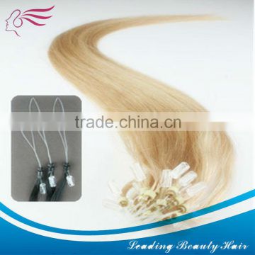 High quality cheap Remy hair weft with micro ring