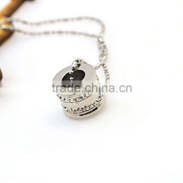 Top Sale Necklace Pendant Crystal Silver Pendant Designs for Girls photo-2