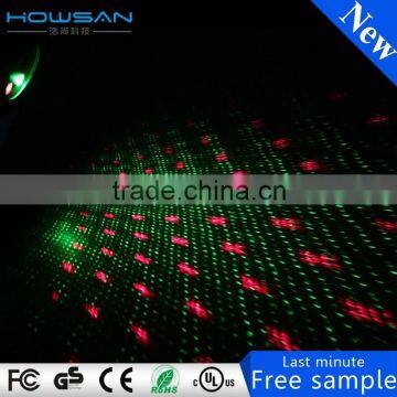 HSLD01MRG Outdoor Laser Christmas Lights, Waterproof Red and Green Star Projector for Patio,Lawn,Garden and Holiday Decoration