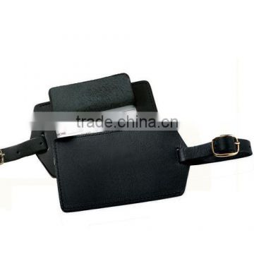 Great soft leather luggage tag