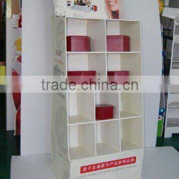 Digital products corrugated trapeziform display