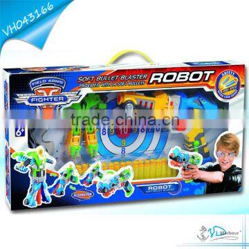 Soft Bullets Changable Toy Kids Hot Air Gun