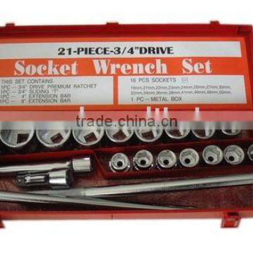 SOCKET SET SK3/4-21SP