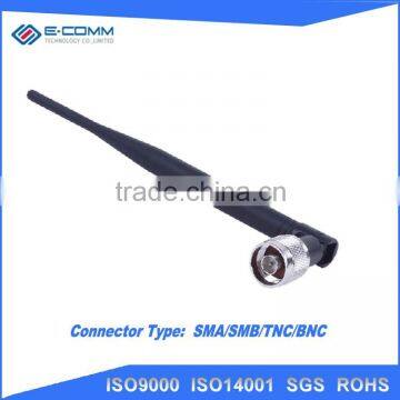 High Quality GSM Antenna 900MHz Rubber Whip Antenna 5dBi N Male Connector