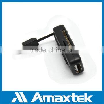 USB SD Card Reader & 1 Port USB Hub photo-3