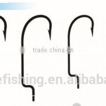 Black Nickel High carbon steel PR-8312 WORM wholesale fishing hook