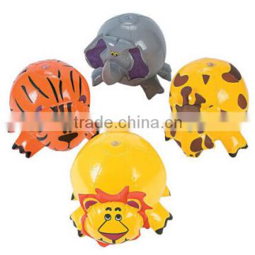 Inflatable Zoo Animal Shaped Beach Balls