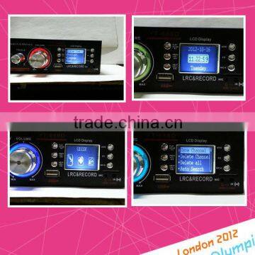LCD display(LRC) 12V Mini Amplifier YT-688D BRAND NEW !!