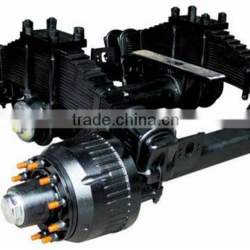 High Quality low plate spoke bogie suspension