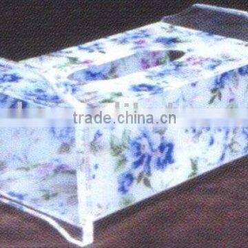 acrylic tissue box