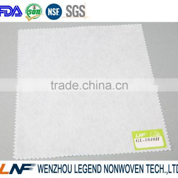 100% polyester nonwoven fabric material used for making water filteration