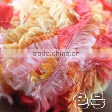 eyelash yarn for hand knitting 100% polyester