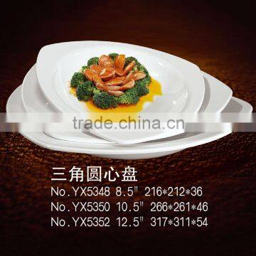 different size imitation ceramic unbreakable dinnerware