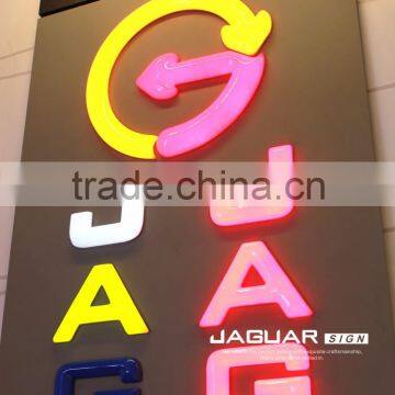 led lighted plastic full color vaccum forming alphabetical letter sign                        
                                                                                Supplier's Choice