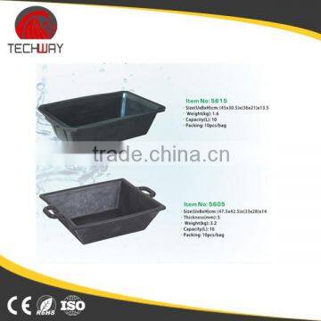 Recycled Square Rubber Bucket photo-4