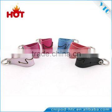 Cute Keyring Mobile phone,keychain with stand function for phone ,Keychain Cell Phone Cradle