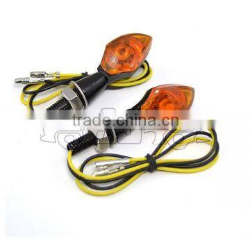 BJ-SL-042 Wholesale E-marked Mini Metal Material Amber LED Indicators Bulbs Motorcycle Turn Signal Lights photo-5