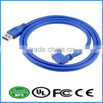 90 Degree A Male to MicroB Usb 3.0 Cable photo-2
