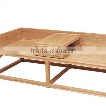 Chinese antique furniture wholesale elm sofa arhat bed