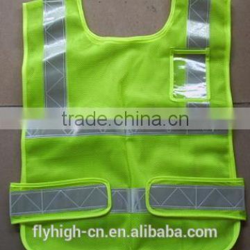 custom luminated reflective working safty vest