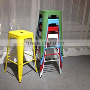 Vintage Kitchen Industrial Metal Singer Bar Stool and Chair HYX-806 photo-5