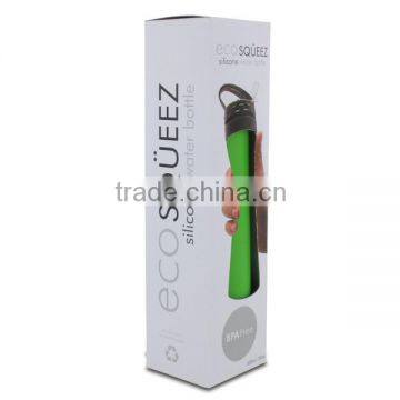 2015 New Product Eco Squeeze Silicone Drinking Bottle Spill Free Water Cup 100% BPA Free photo-2