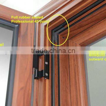 Latest Window Design for Villa & House, Glass Panel & Mosquito Net Two-in-one photo-2