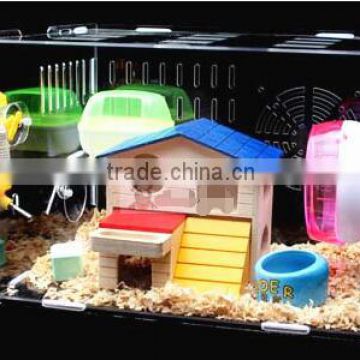 Food grade acrylic hamster house pet cages reptile house