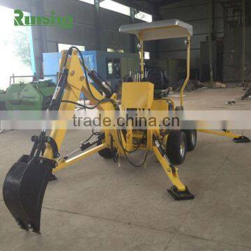 Mini Excavator Manufacturer Factory Direct RXDLW-13 13hp Gasoline Engine Towable Backhoe Quality Choice