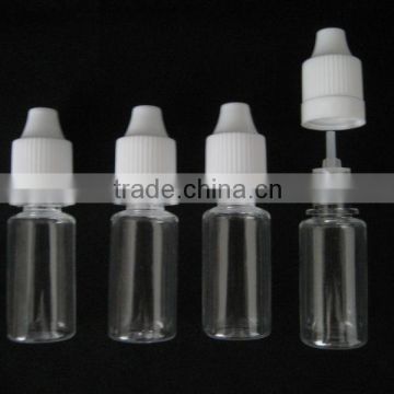 10ml plastic child proof cap dropper bottle