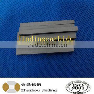 cemented carbide wear rectangular strips in high quality from Zhuzhou