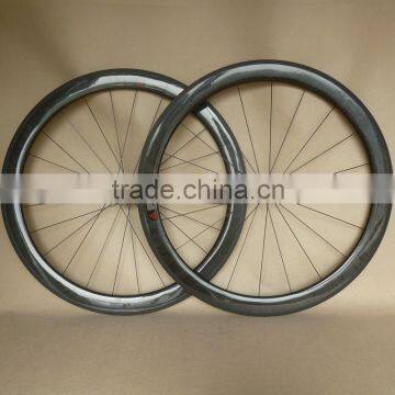 1255g 50mm carbon wheels marble finish tubular road ruote carbonio R36 Straight Pull Hubs