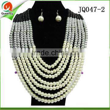 gift set 2016 cheap ladies indian beaded fashion jewelry set