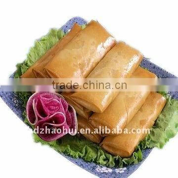 frozen hand-made vegetable spring rolls