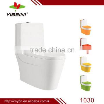 Chian alibaba sanitary ware one piece toilet color toilet