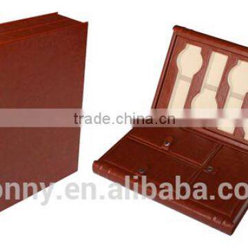 special pvc leather watch jewellery box