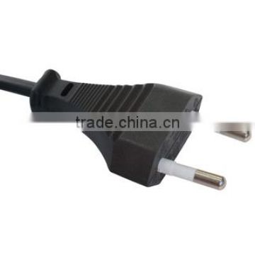 Indonesia 2 pin power cord plug with SNI approval