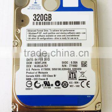 Top Quality 2.5inch USED HDD Sata Laptop 320gb Internal Hard Disk Drive Used Hdd photo-2