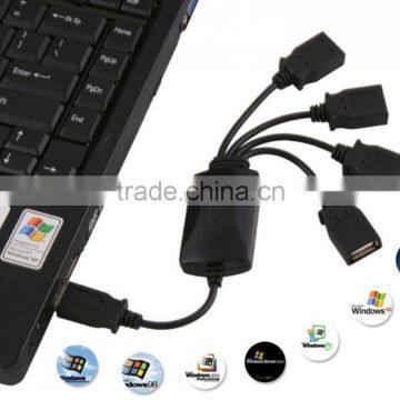 Travel 4 Port High Speed USB 2.0 Pocket Hub