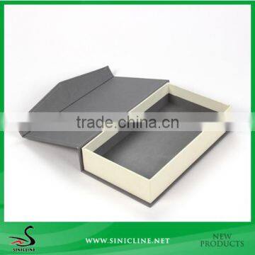 Sinicline Book-shaped Packing Box With Leather Label Logo photo-4