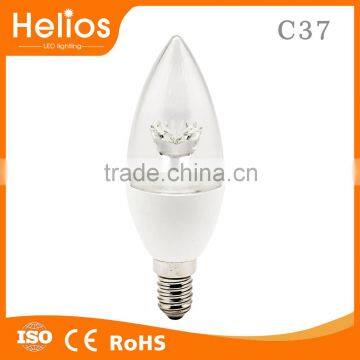 HeliosLight C37 5W led candle bulb light E14 COB led lamp